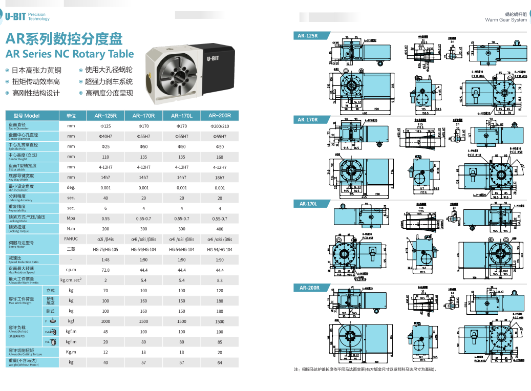 数控分度盘（型号AR-170R）