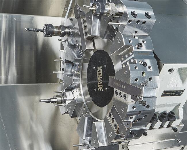 主机结构（XD-V40K 刀塔尾座机）