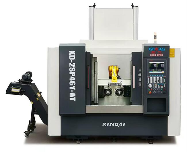 平行双主轴内置机器人