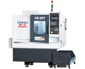 CK20Y 车铣复合数控车床（25排刀机带3个侧铣动力头）台湾新代6TA-E