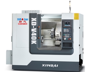 XD-V40K 刀塔尾座机（52刀塔尾座机—X轴行程 400mm Z轴最大行程 400mm）