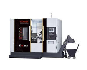 TMS-600ZT万向动力头带刀塔尾顶车铣复合数控车床 （五轴五联动）