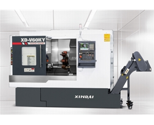 XD-V60KY-660插补Y动力刀塔数控车床（X轴行程500mm  Z轴最大行程660mm）（台湾新代22TB-E）